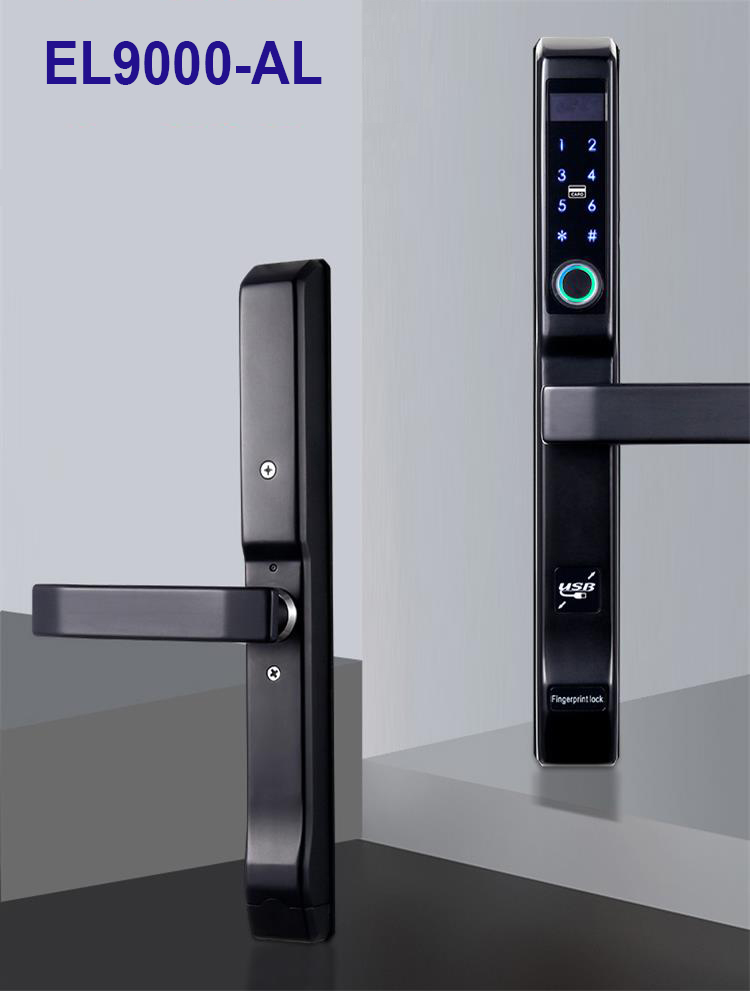 Khóa vân tay cửa nhôm EUROCK EL9000-AL