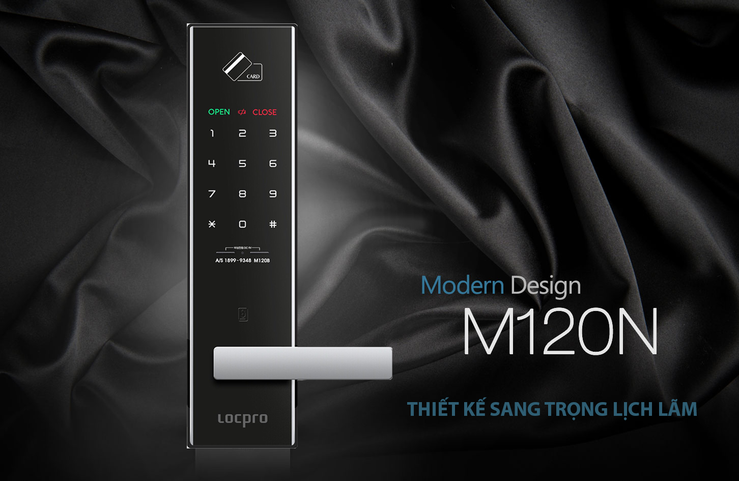 Khóa cửa thẻ từ Locpro M120B3 Khóa cửa thẻ từ Locpro M120B3