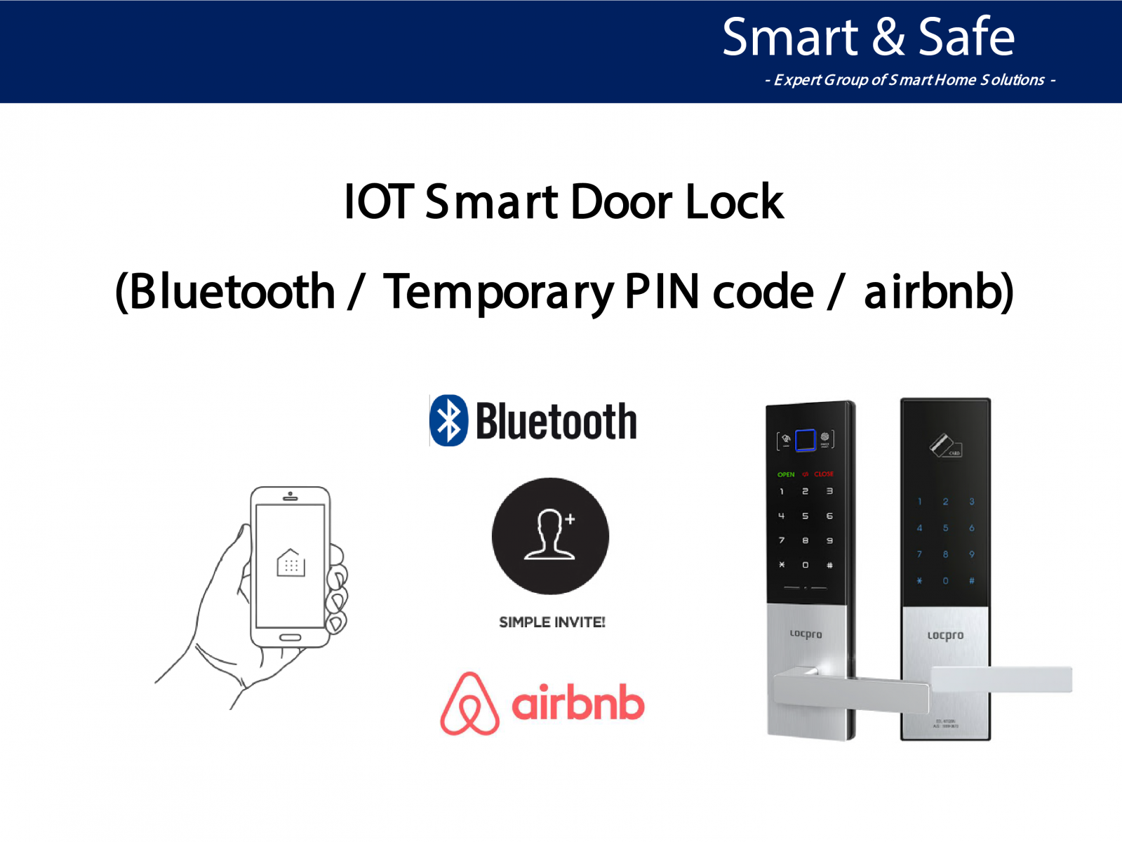 Khóa điện tử Locpro M120N Mobile Version (App)