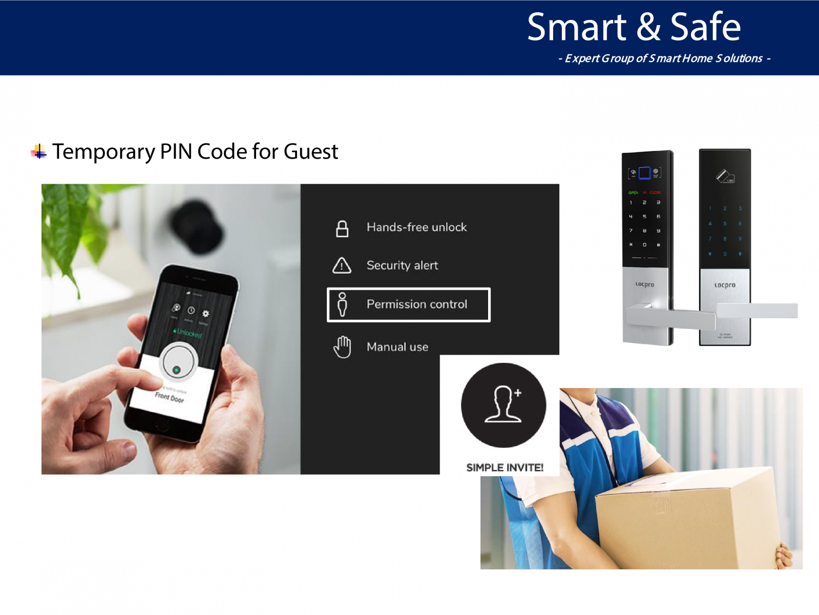 Khóa điện tử Locpro M120N Mobile Version (App)