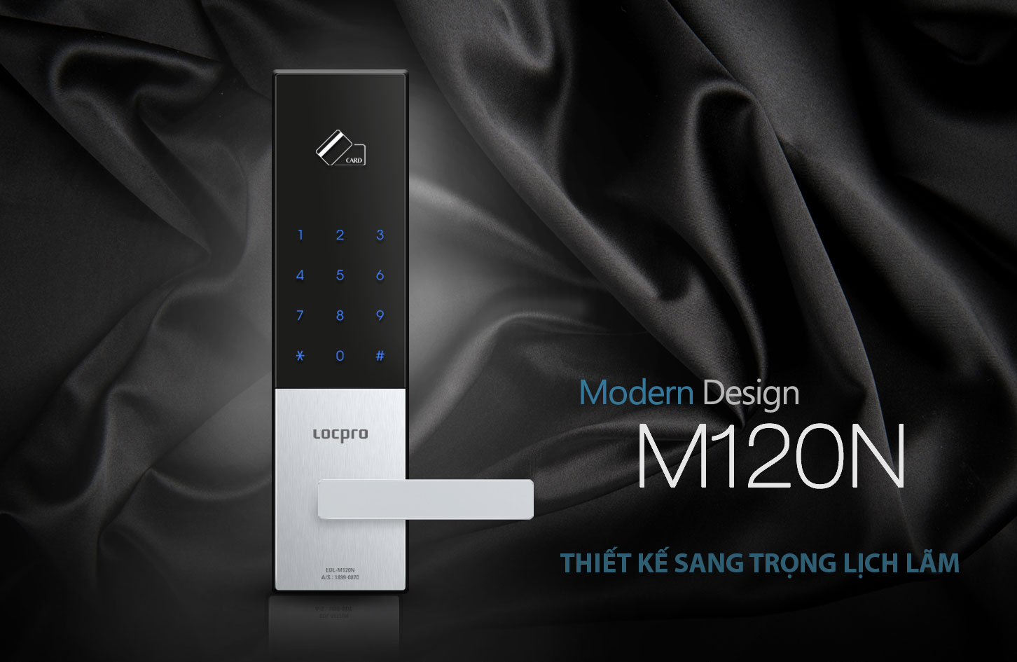 Khóa cửa thẻ từ Locpro M120N3 Khóa cửa thẻ từ Locpro M120N3