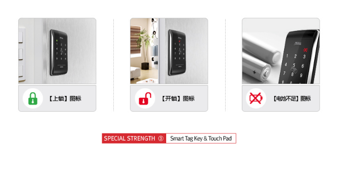 Khóa điện tử Milre MI-460T