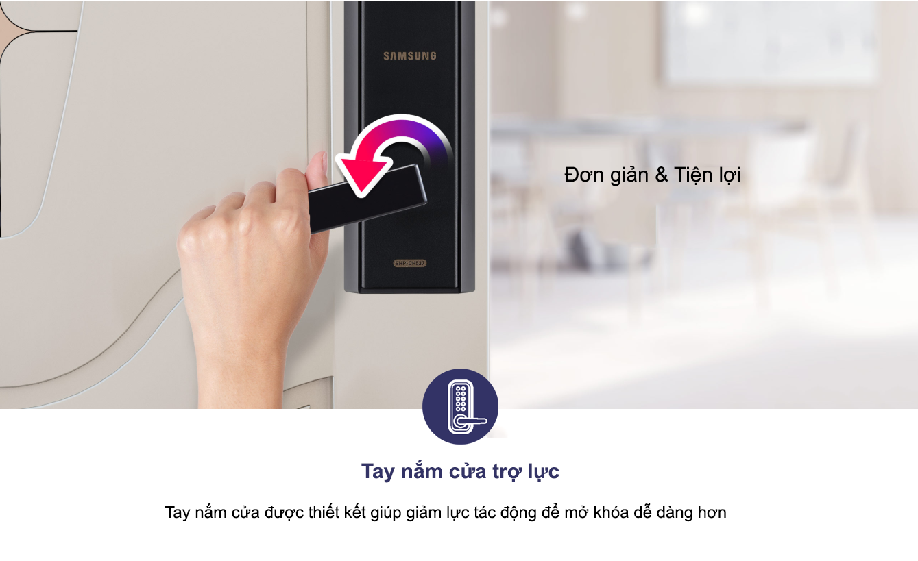 Khóa thẻ từ Samsung SHP-DH537 Khóa thẻ từ Samsung SHP-DH537