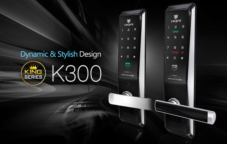 Khóa cửa thẻ từ Locpro K300 Khóa cửa thẻ từ Locpro K300