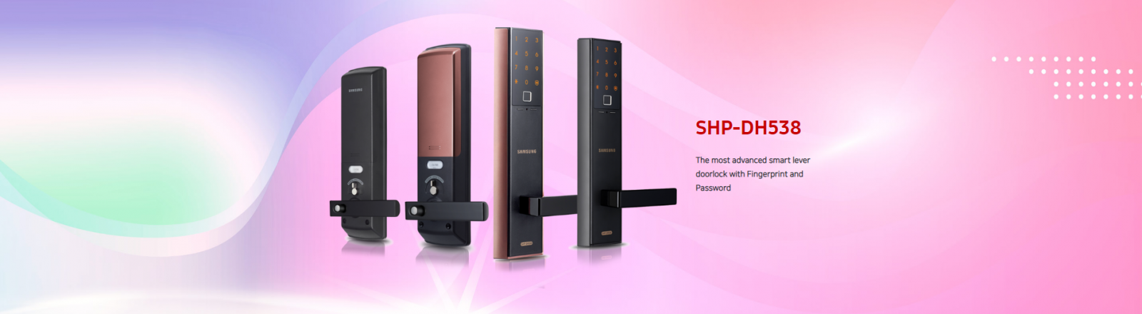 Khóa vân tay Samsung SHP-DH538 Khóa vân tay Samsung SHP-DH538