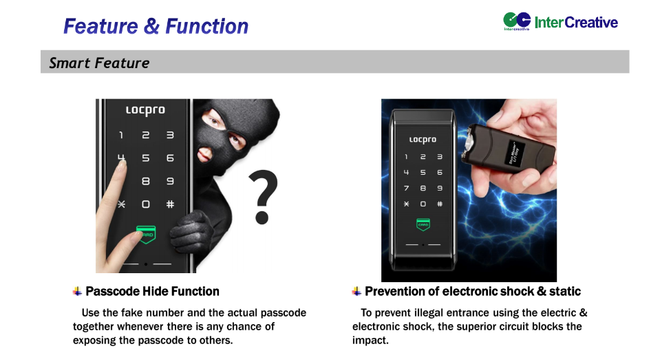 Khóa cửa thẻ từ Locpro C70