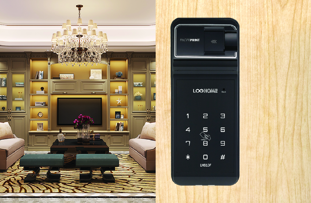 Khóa điện tử LOGHOME SASH LH610F-SN Khóa điện tử LOGHOME SASH LH610F-SN