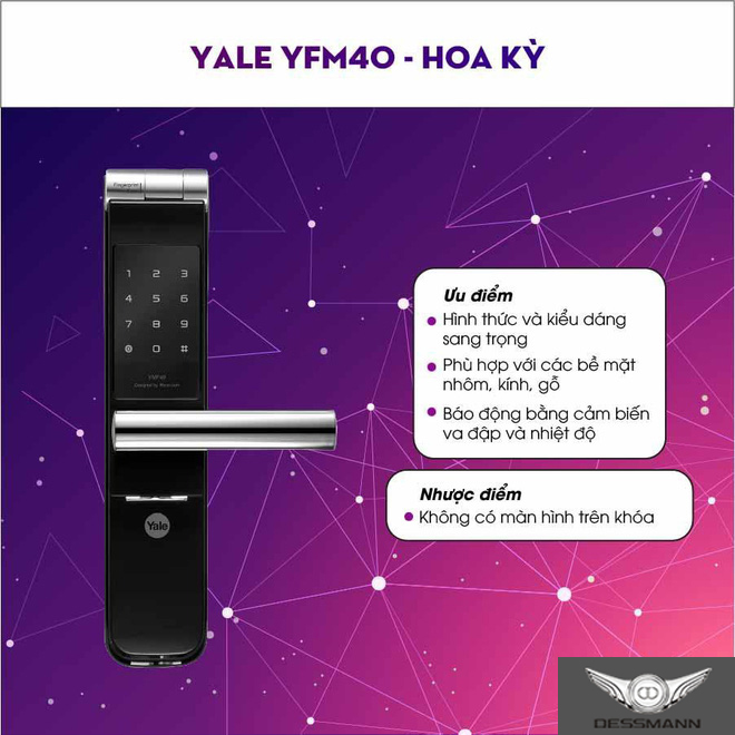 Khóa điện tử Yale có tốt không? Ưu điểm Khoá vân tay Yale Khóa điện tử Yale có tốt không? Ưu điểm Khoá vân tay Yale