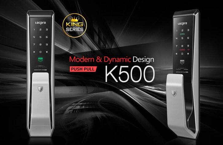 Khóa cửa thẻ từ Locpro K500 Khóa cửa thẻ từ Locpro K500