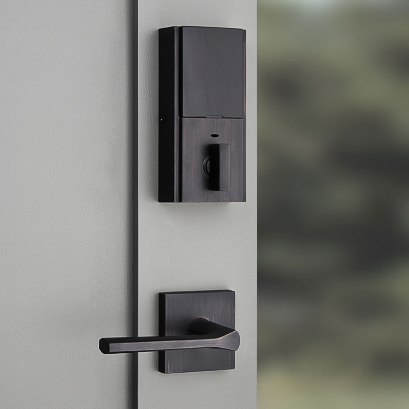 Obsidian Electronic Touchscreen Deadbolt with Home Connect Obsidian Electronic Touchscreen Deadbolt with Home Connect
