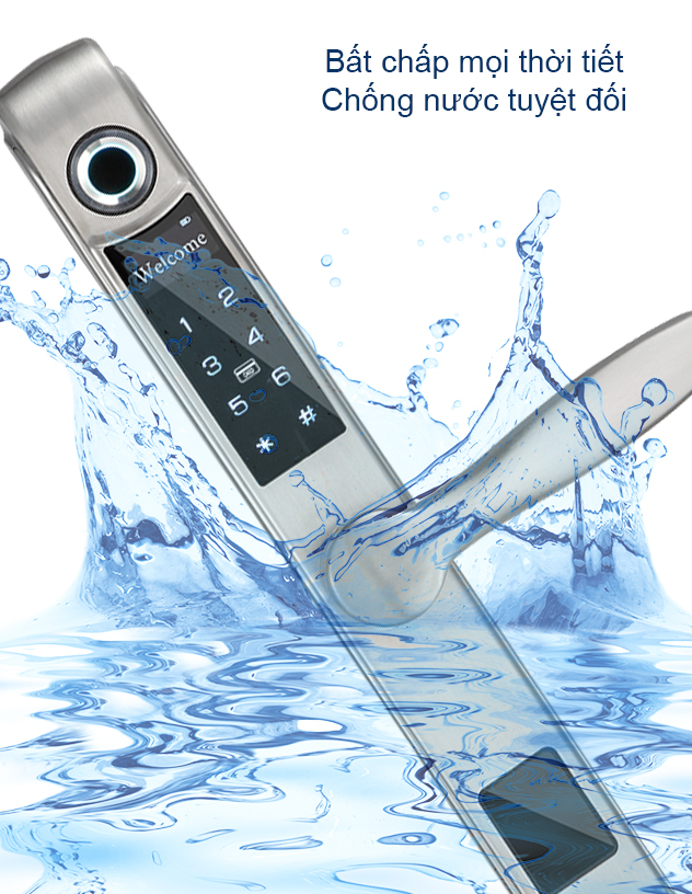 Khóa vân tay cửa nhôm Eurolock