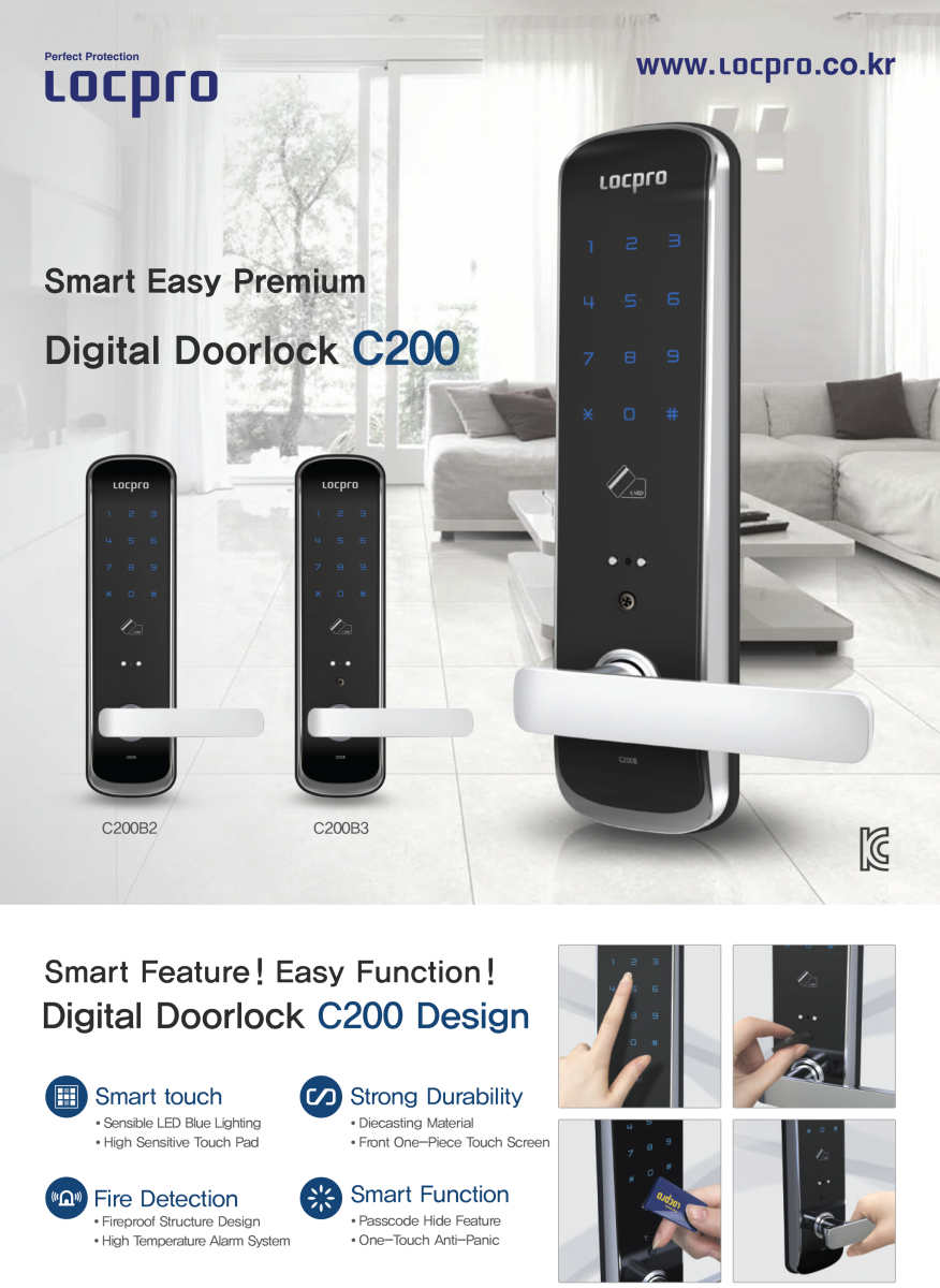 Khóa thẻ từ Locpro C200 Khóa thẻ từ Locpro C200