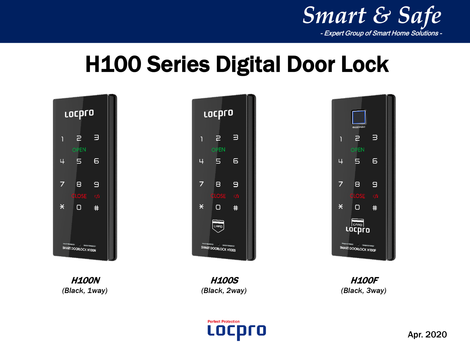 Khóa mã số Locpro H100N Khóa mã số Locpro H100N
