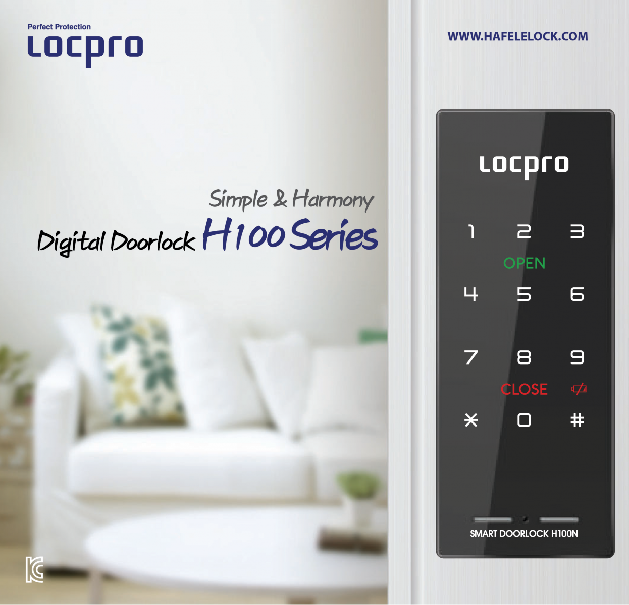 Khóa mã số Locpro H100N Khóa mã số Locpro H100N