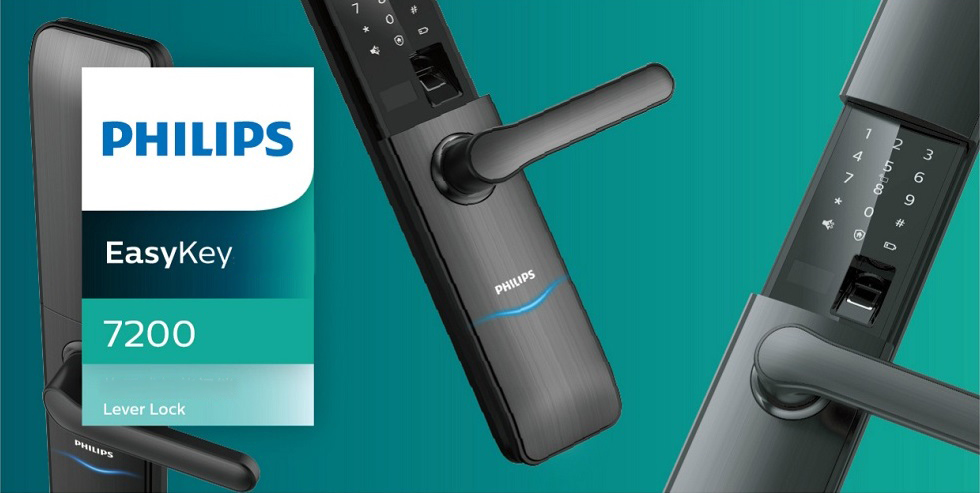 Khóa vân tay Philips Easykey 7200 Khóa vân tay Philips Easykey 7200