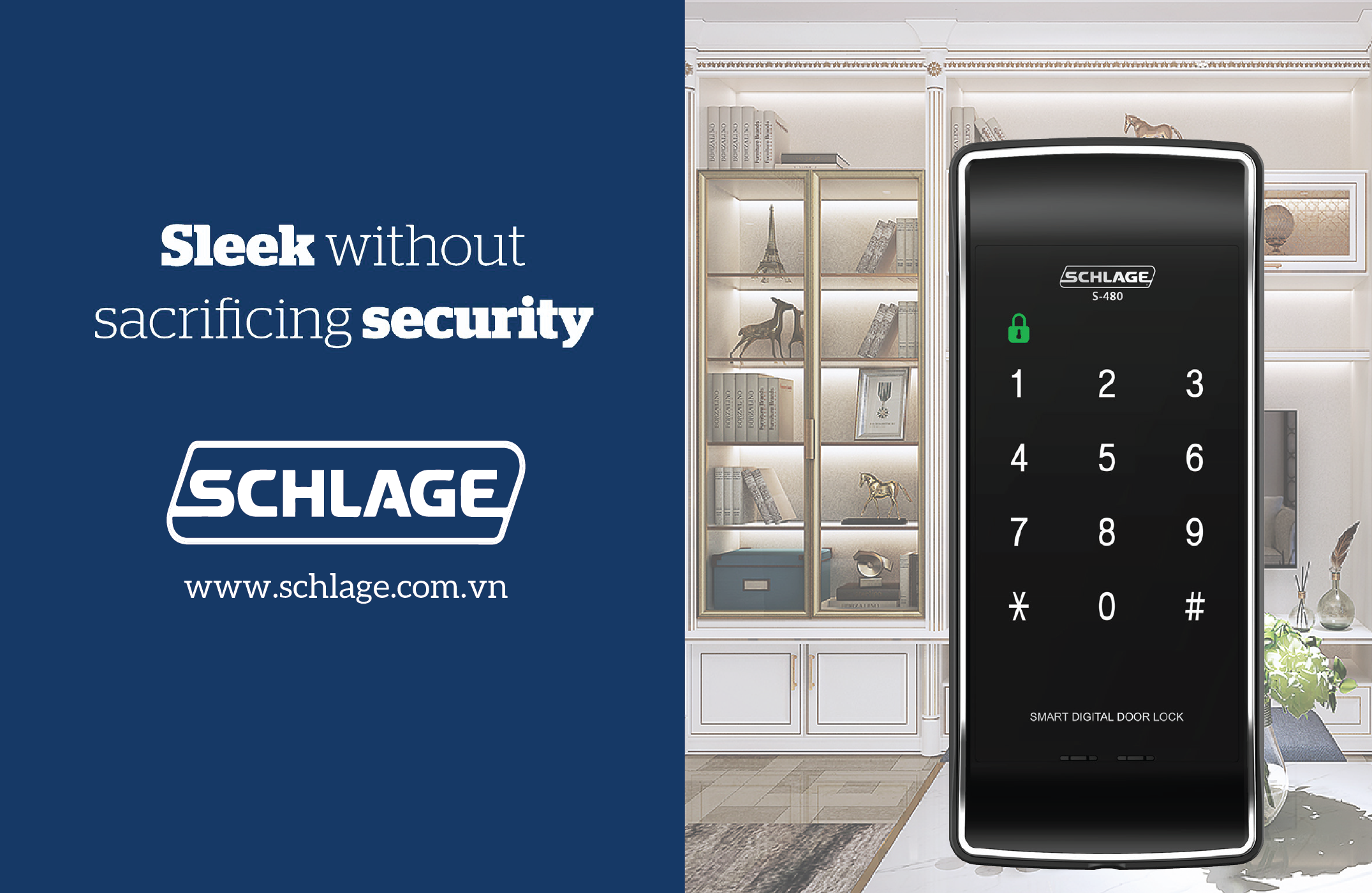 Các loại khóa điện tử vân tay của Mỹ Schlage tốt nhất thế giới Các loại khóa điện tử vân tay của Mỹ Schlage tốt nhất thế giới