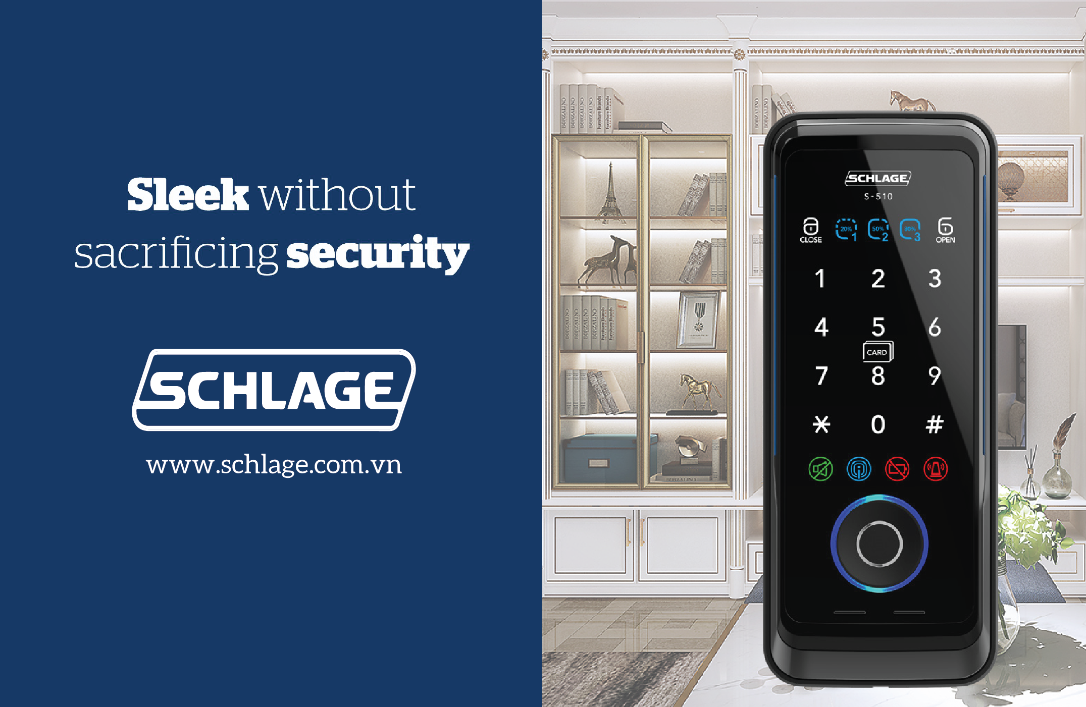 Các loại khóa điện tử vân tay của Mỹ Schlage tốt nhất thế giới Các loại khóa điện tử vân tay của Mỹ Schlage tốt nhất thế giới