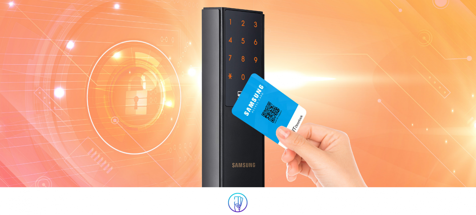 Khóa thẻ từ Samsung SHP-DH537 Khóa thẻ từ Samsung SHP-DH537