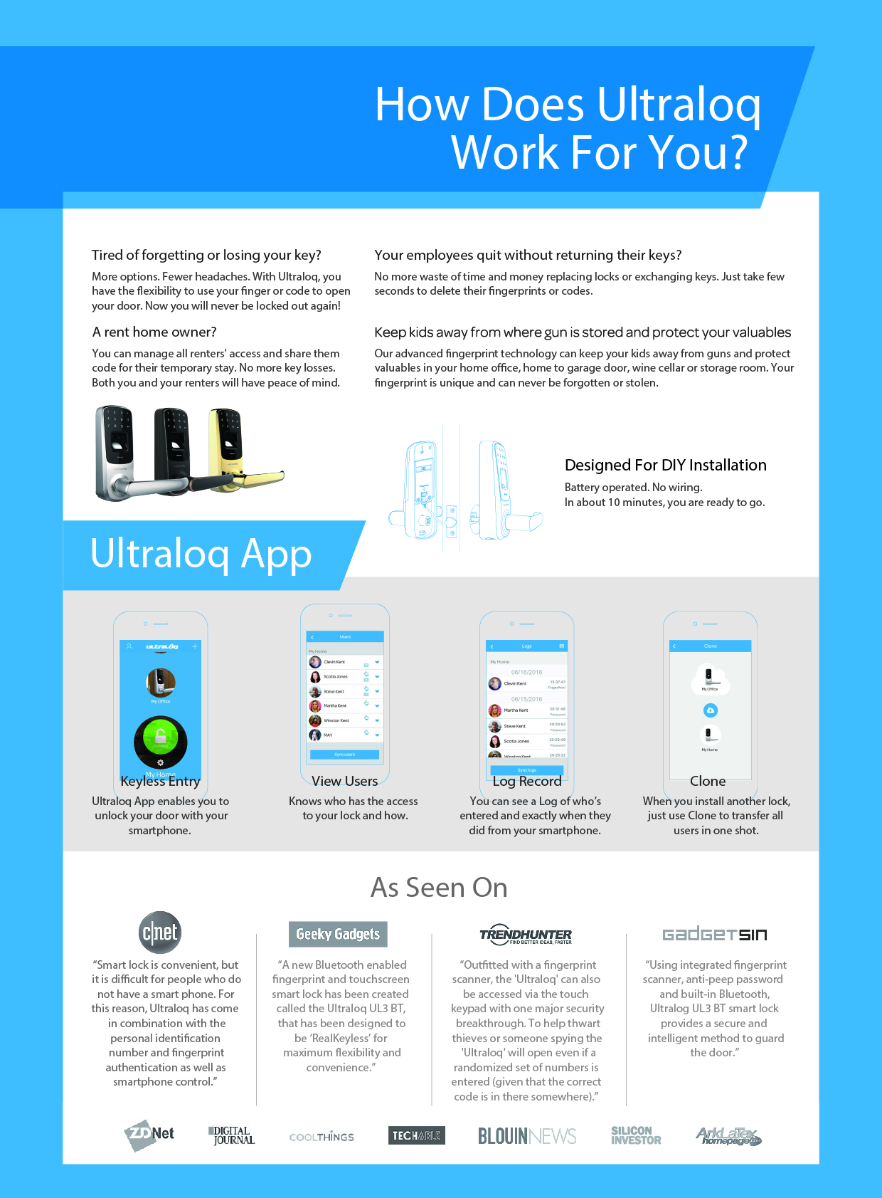 Ultraloq UL3 BT Ultraloq UL3 BT