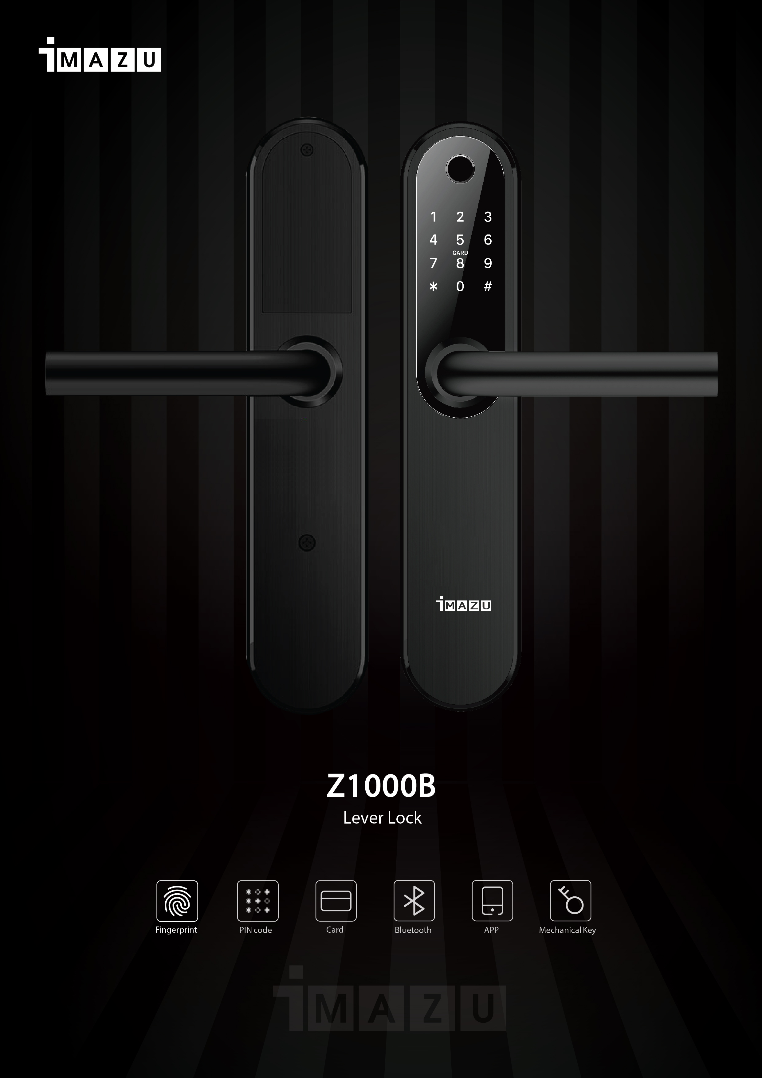 Khóa vân tay iMazu Z1000B Khóa vân tay iMazu Z1000B