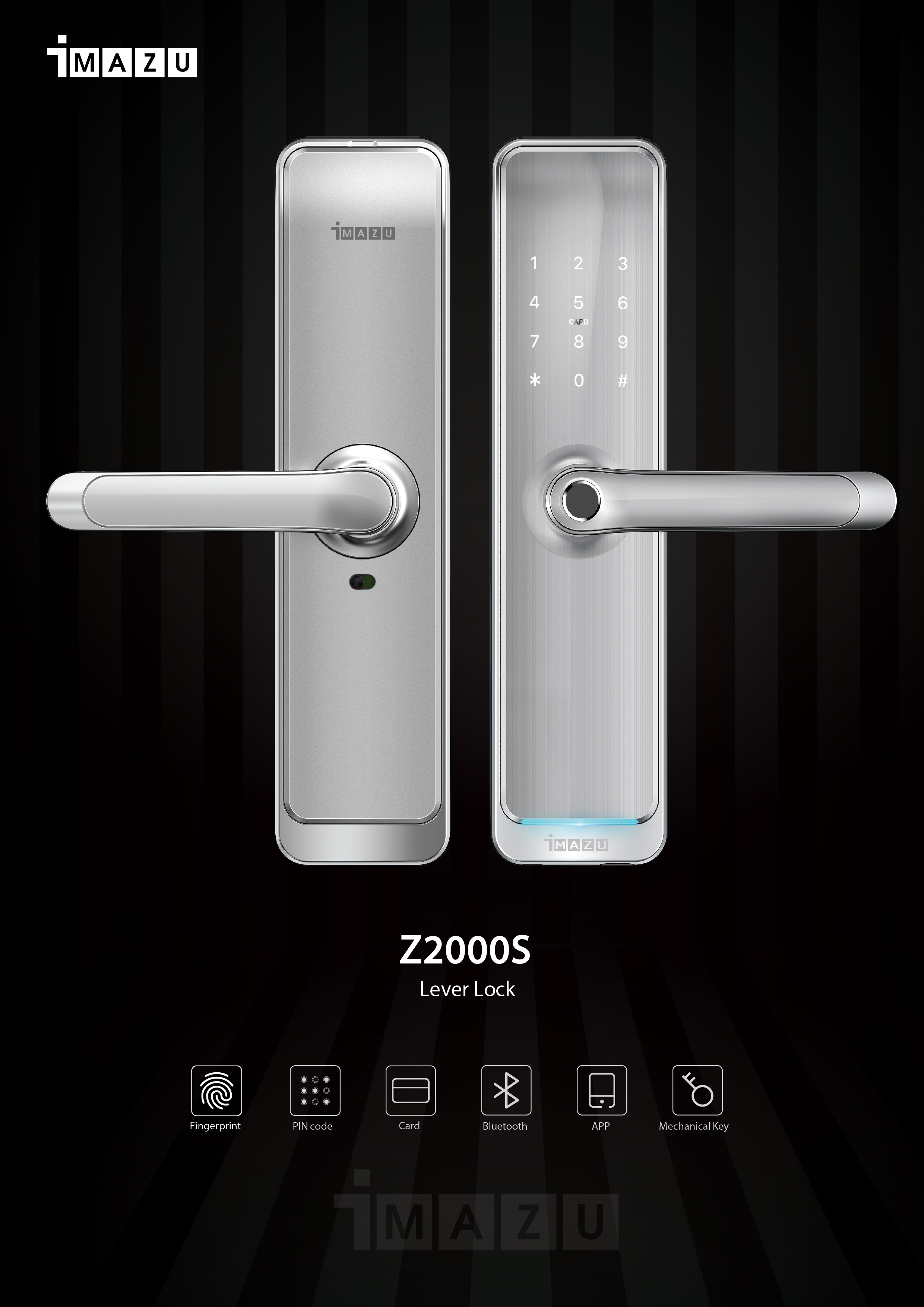 Khóa vân tay IMAZU Z2000S Khóa vân tay IMAZU Z2000S