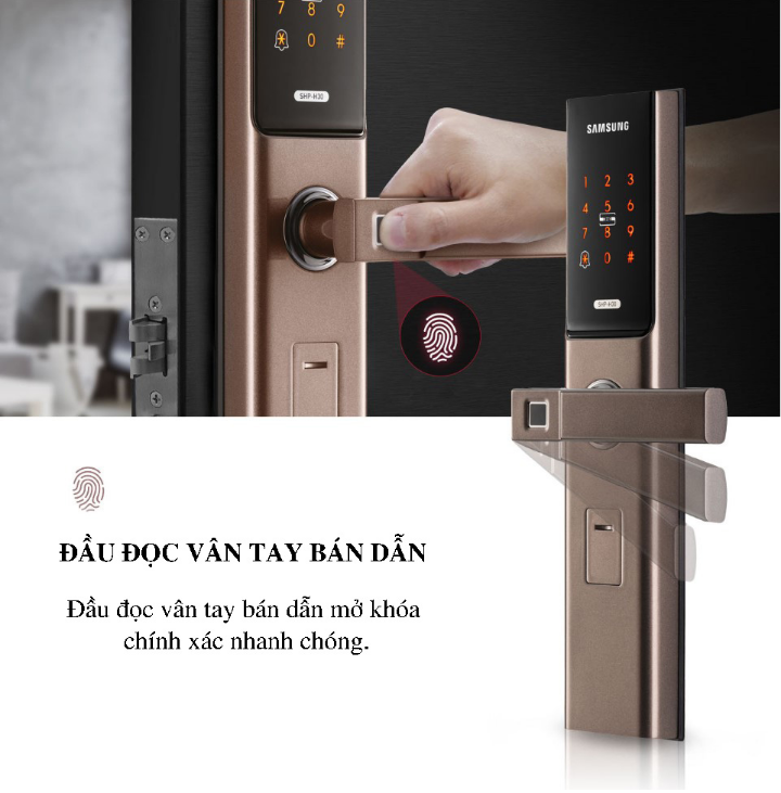 Khóa cửa vân tay Samsung SHP-H30
