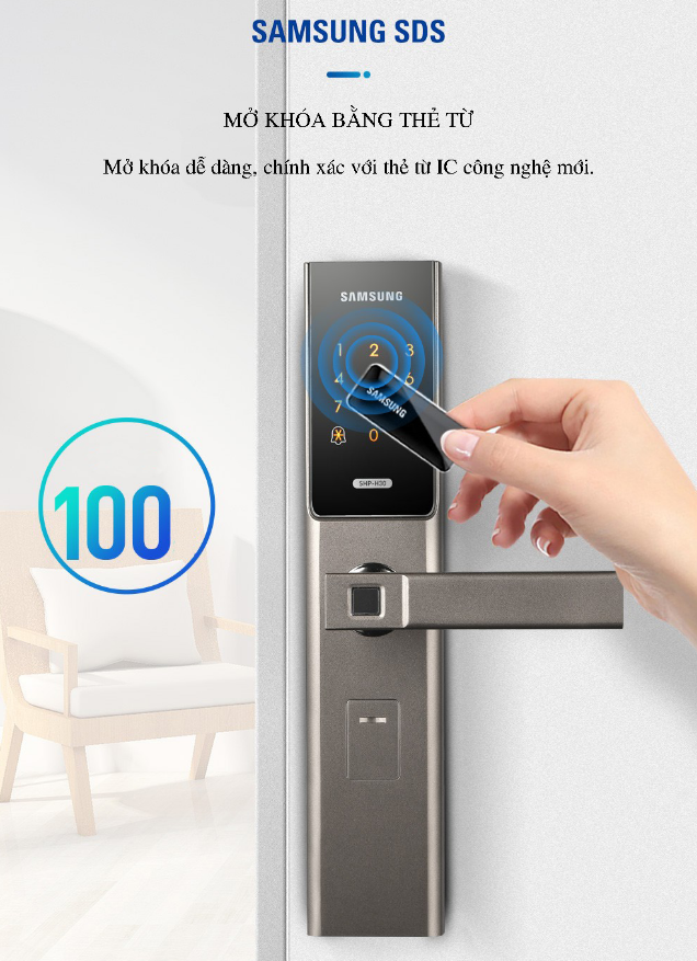 Khóa cửa vân tay Samsung SHP-H30
