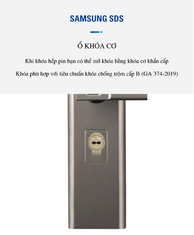Khóa cửa vân tay Samsung SHP-H30