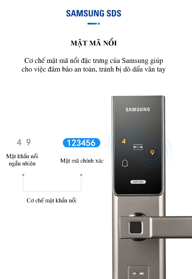 Khóa cửa vân tay Samsung SHP-H30