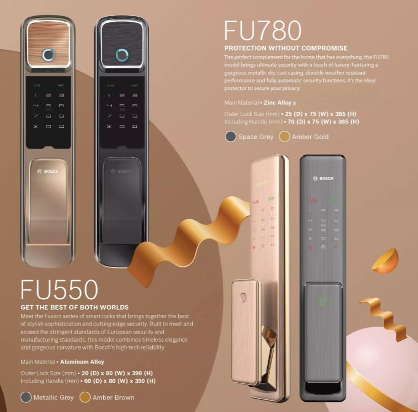 Khóa vân tay BOSCH FU550