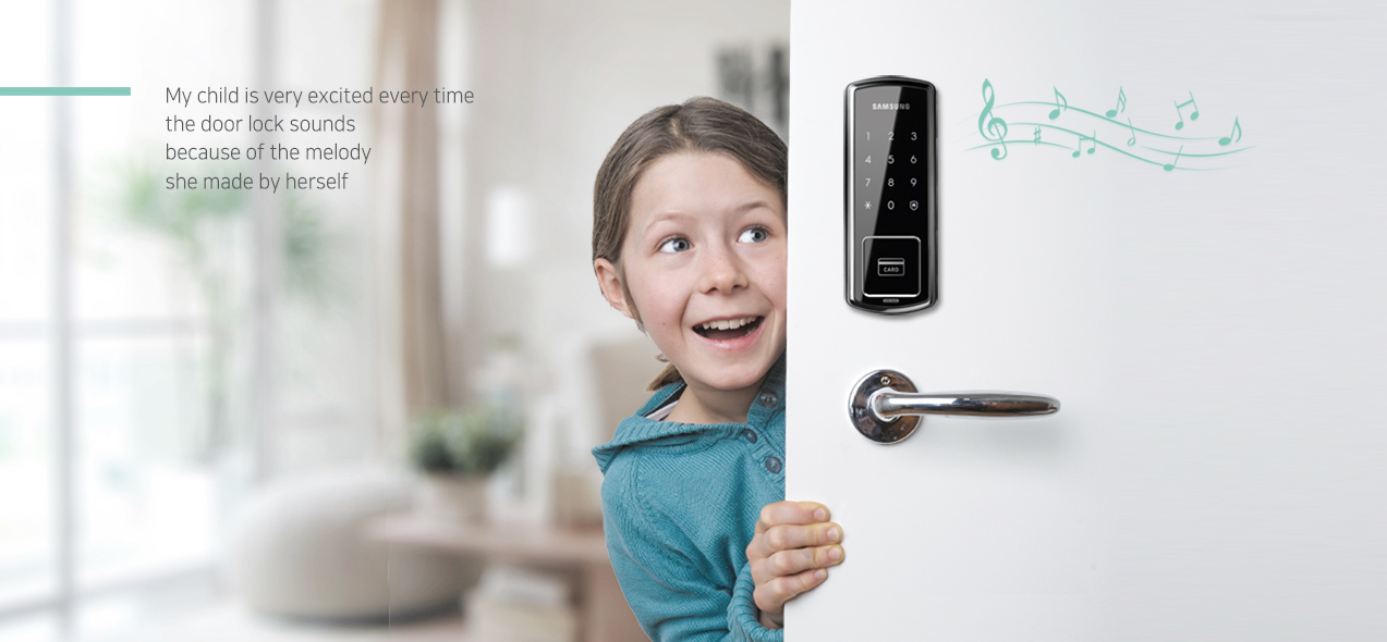 Những mẫu khóa điện tử vân tay Samsung của tập đoàn ZIGBANG SMART LOCK 2022