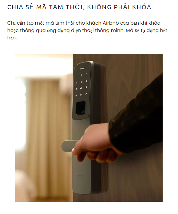 Khóa điện tử vân tay mở cửa từ xa wifi ULTRALOQ UL300