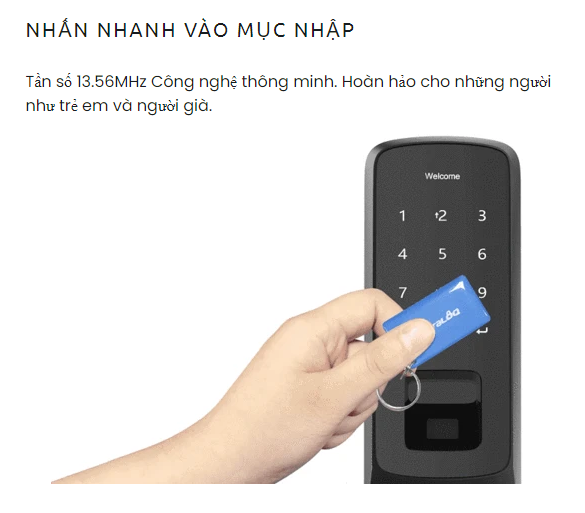 Khóa điện tử vân tay mở cửa từ xa wifi ULTRALOQ UL300