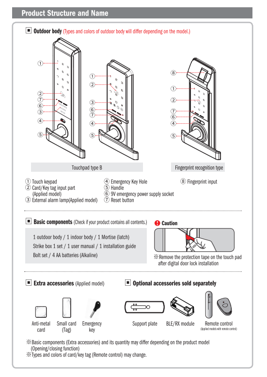 Khóa điện tử LOGHOME LH860-SKN