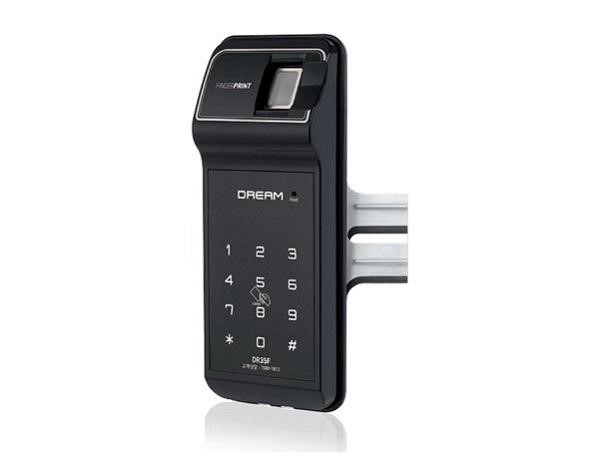 TOP khóa vân tay cửa kính tốt nhất 2021 Khóa vân tay cửa kính EVERNET DREAM DR35FGC-S