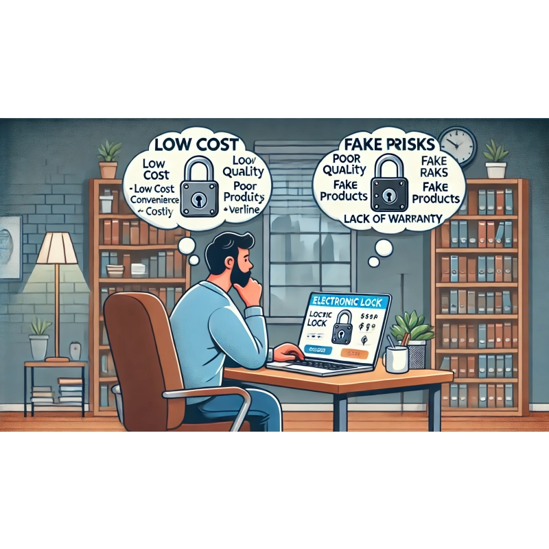 Có nên mua khóa điện tử giá rẻ online không?