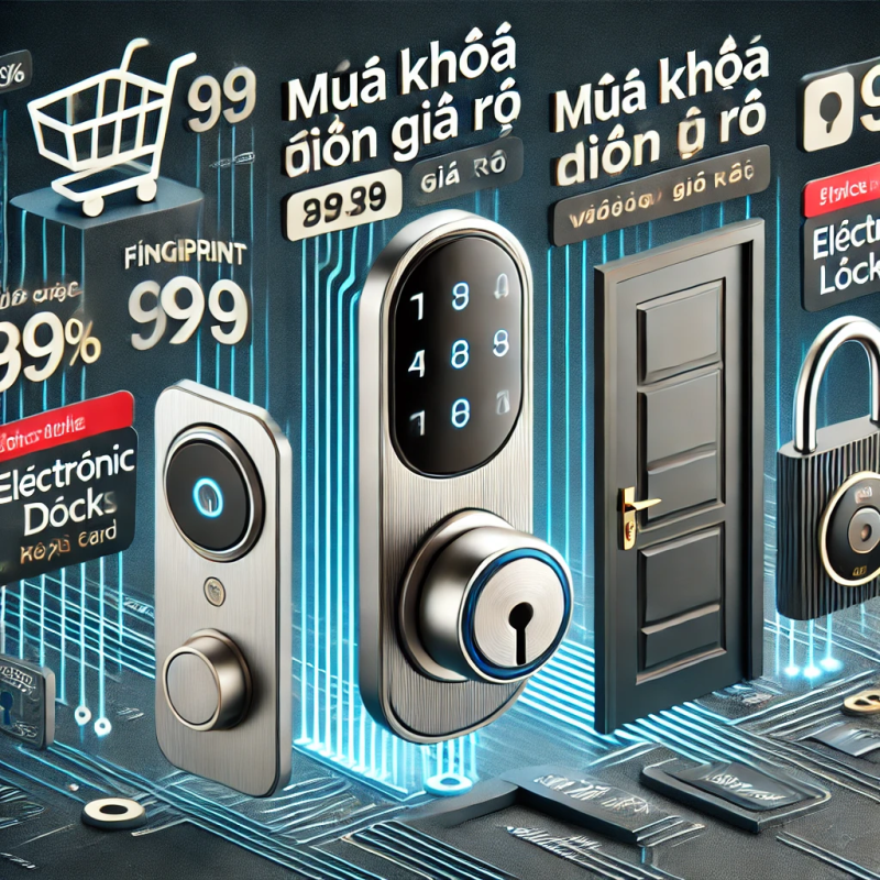Địa chỉ mua khóa điện tử giá rẻ