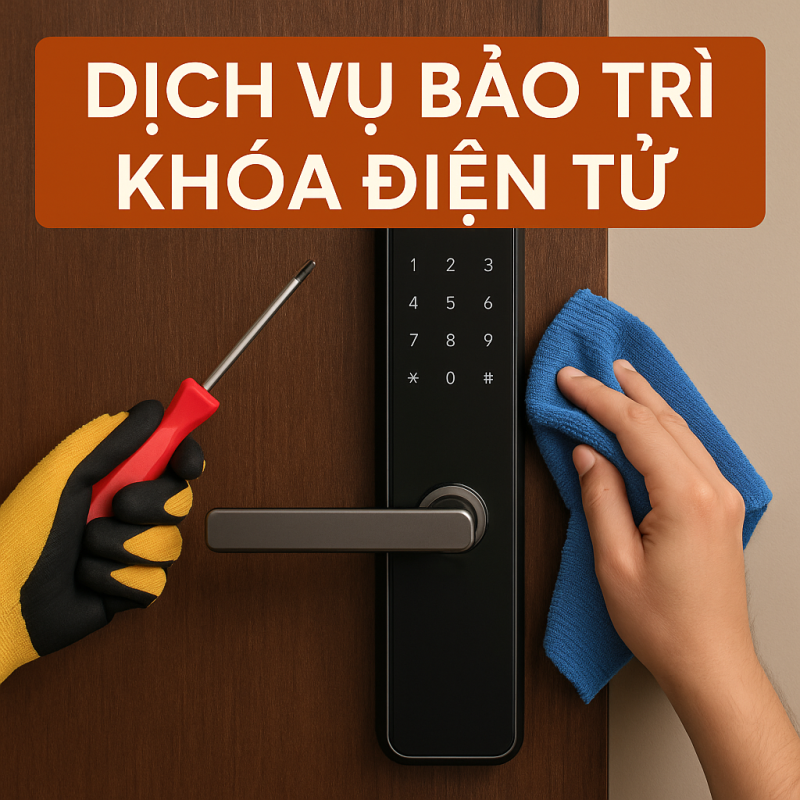 Dịch Vụ Bảo Trì Khoá Điện Tử
