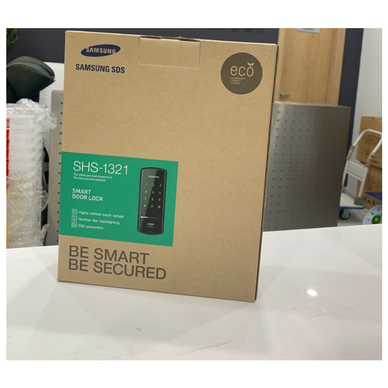 Hướng dẫn cài đặt Khóa cửa điện tử Samsung SHS-1321XAK/EN