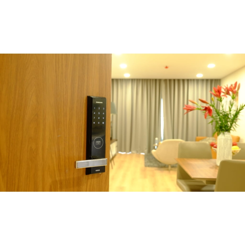 Hướng dẫn sử dụng Khóa cửa điện tử Samsung SHS-H505
