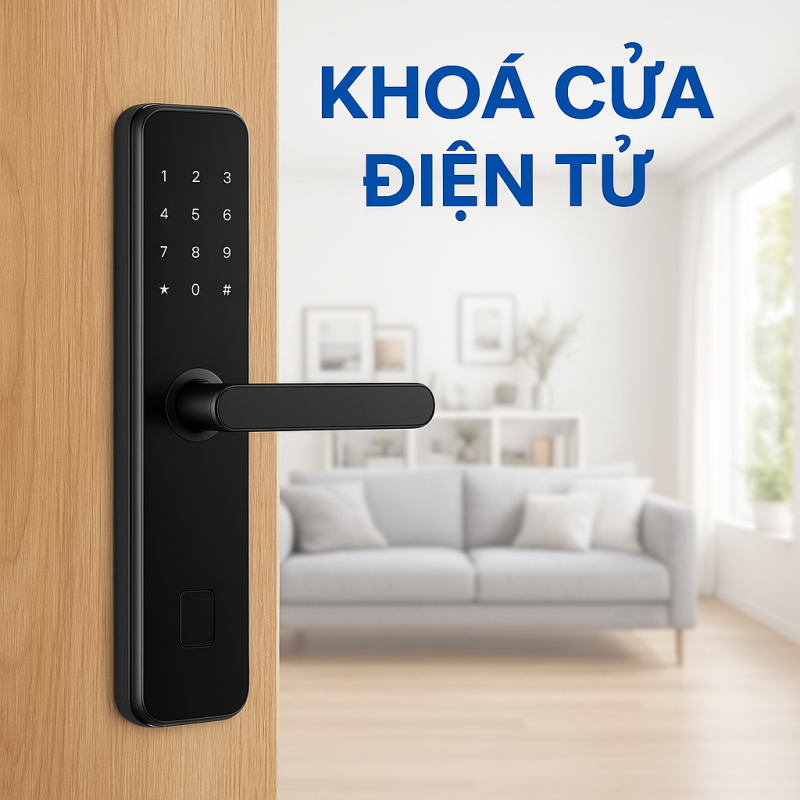 Khoá Cửa Điện Tử Giải Pháp An Toàn Và Thông Minh Cho Mỗi Ngôi Nhà