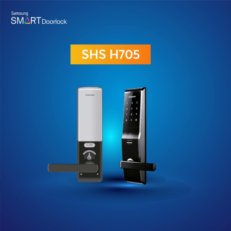 Khóa cửa từ Samsung có gì nổi bật?