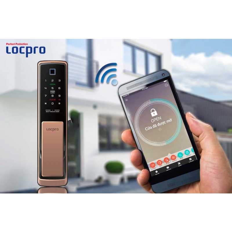 KHÓA ĐIỆN TỬ LOCPRO: TÌM HIỂU VỀ MẪU KHÓA CÓ TAY CẦM VÀ KHÔNG TAY CẦM