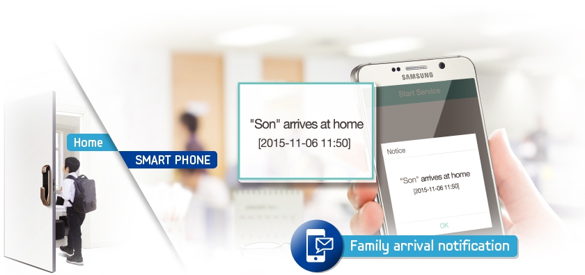 Khóa điện tử Samsung với những tính năng vượt trội