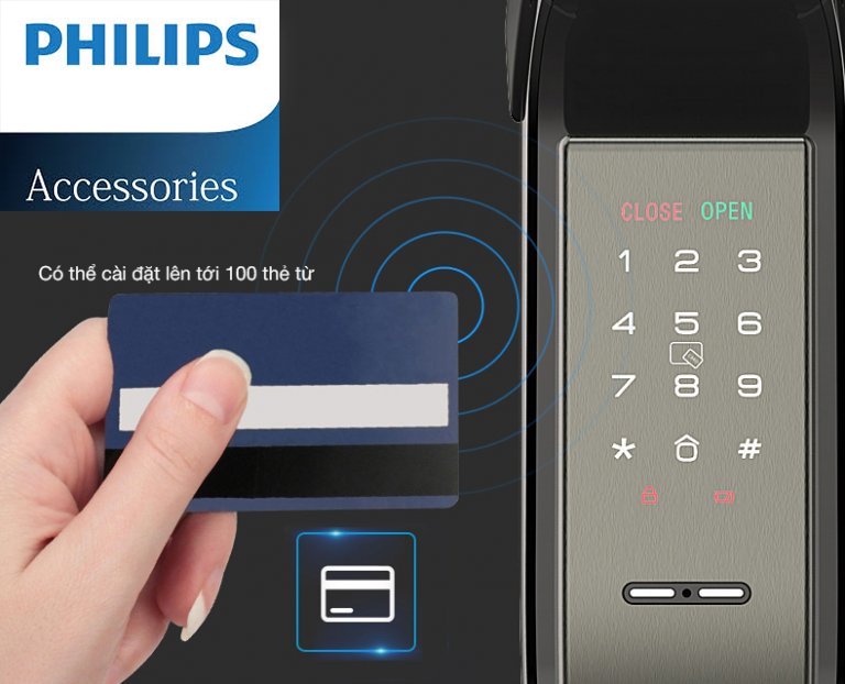 Khóa vân tay Philips thương hiệu đến từ nước Đức