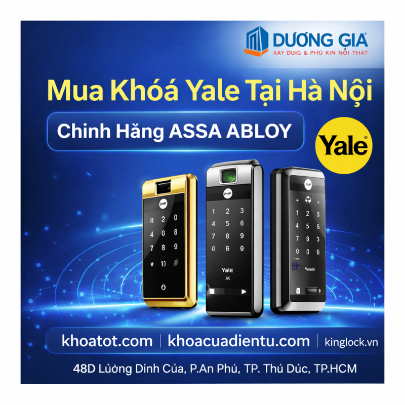 Mua khoá Yale tại Hà Nội