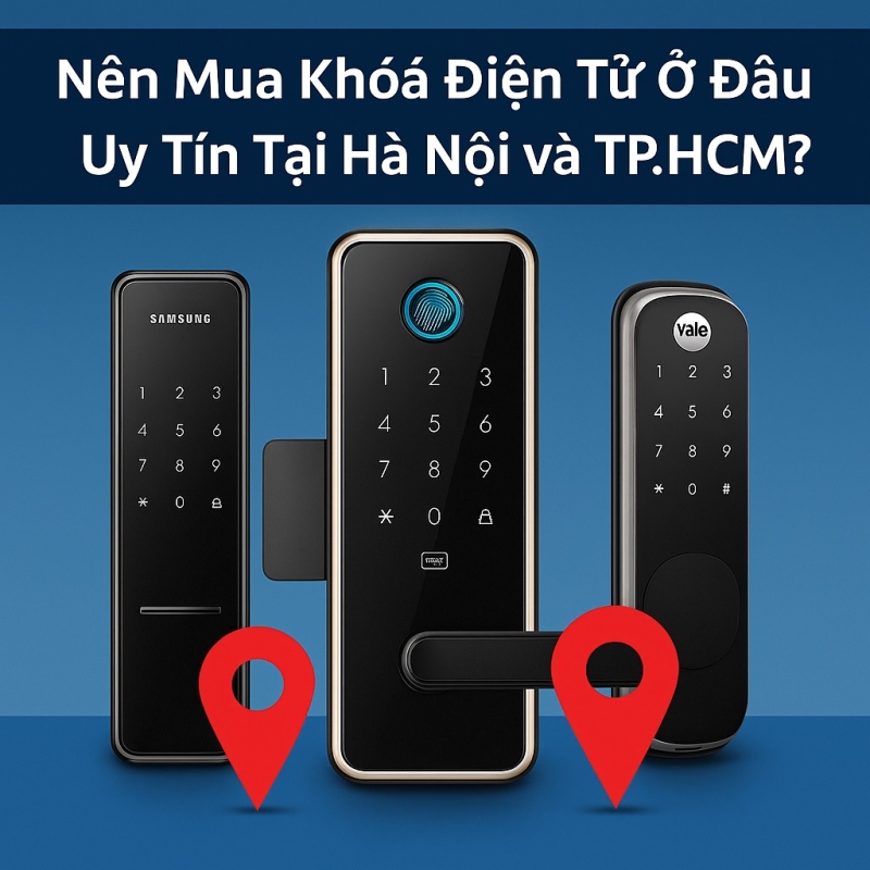Nên Mua Khoá Điện Tử Ở Đâu Uy Tín Tại Hà Nội và TP HCM