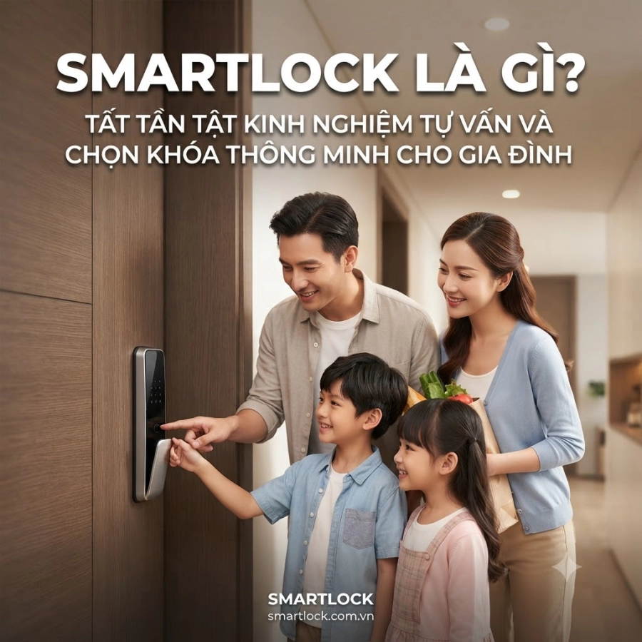 SMARTLOCK LÀ GÌ? NGUYÊN LÝ HOẠT ĐỘNG CỦA SMART LOCK