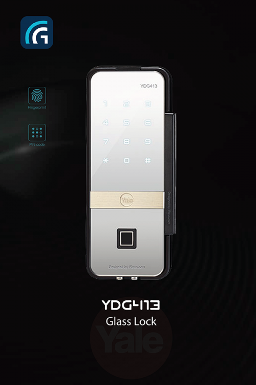 Khóa cửa kính YALE YDG 413