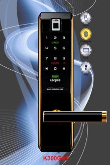 Khóa cửa vân tay Locpro K300CG4F